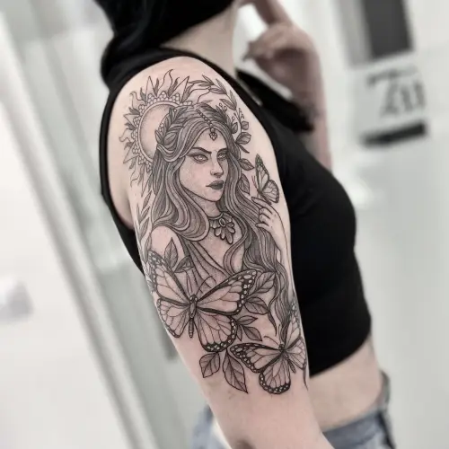 Tatuatge deesa de la natura
